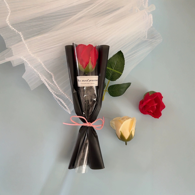 comprar Nuevo regalo de flores de jabón de una sola rosa para el Día del Maestro, el Festival Qixi, el Día de San Valentín y el Día de la Mujer online manufacture