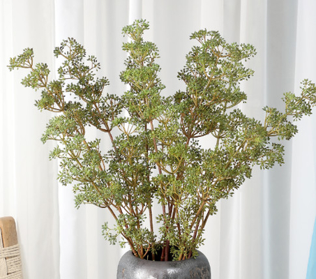 comprar Simular plantas verdes, agrupar ramas largas, hierba verde, hojas de helecho verdes, paredes vegetales, arreglos florales, césped, arreglos de boda y arreglos de hojas online manufacture