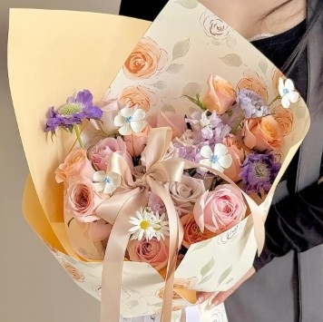 comprar Embalaje de papel especial de 35*50cm La elección ideal para el arreglo de flores de la noche eterna online manufacture