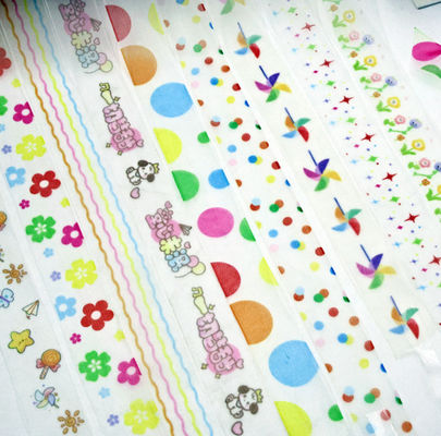 comprar Día Internacional de la Infancia dibujos animados malla cinta transferencia de calor nieve cinta regalo cinta de mano cinta de regalo de mano bolso de regalo Fabricación en línea