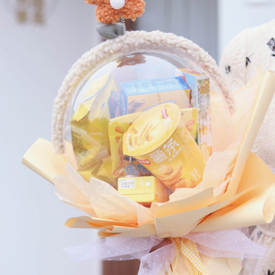 comprar Bolsa de acrílico pop ball abrazo cubo, material de la caja de embalaje del ramo de flores, caja de flores transparente para el Día de los Niños online manufacture