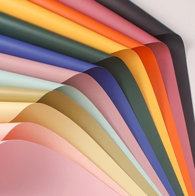 comprar Papel Ouya de un solo color de estilo coreano, papel de primer amor de color sólido, regalo del Día de San Valentín del Festival Qixi, embalaje de flores, ramo, arte de flores, papel de envoltura de flores online manufacture