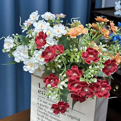 comprar Simulación de flores Perla Crisantemo Bundle Pequeña Daisy Boda Decoración para el hogar Decremento transfronterizo Falsos Ornamentos Florales En general online manufacture