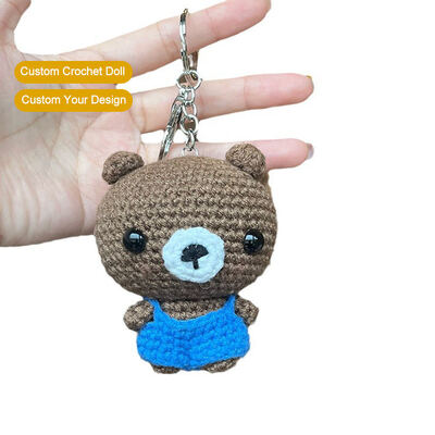 comprar Venta al por mayor, ganchillo hecho a mano personalizado, juguete de peluche, personaje Animal, figura de Anime, muñeca, llavero de ganchillo para decoración del hogar y el coche Fabricación en línea