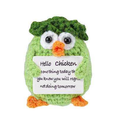 comprar Fábrica mayorista 6-12cm Mini animales de gancho artesanal juguete de peluche dibujos animados artesanal adornos de gancho de mano muñeca de punto Fabricación en línea