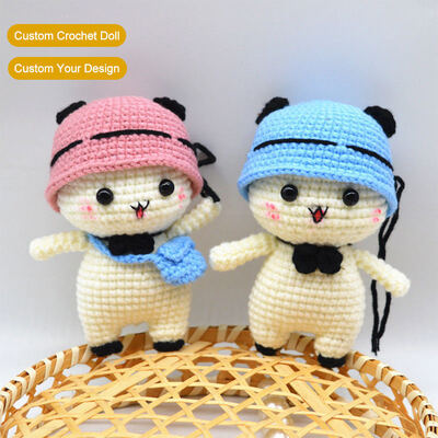 comprar Bebé personalizado de crochet de animales de algodón de crochet de peluche de juguete hecha a mano pequeños Amigurumi Animales muñecos de crochet Fabricación en línea