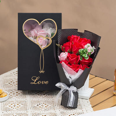 comprar Ramo de flores de jabón de rosas hecho a mano, regalo moderno y ecológico para el Día de la madre de San Valentín, regalo transfronterizo al por mayor Fabricación en línea