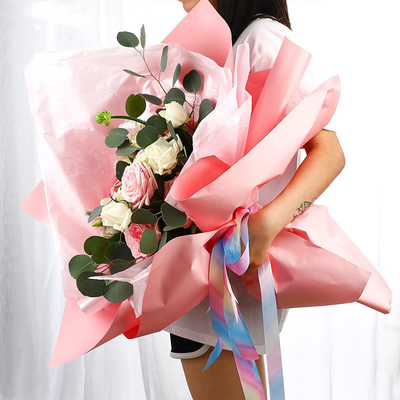 Buen precio Embalaje impreso moda los 58*58cm documentos de la flor de CMYK muchos diseños en línea