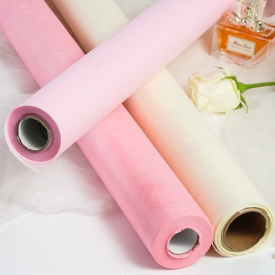 Buen precio 70gsm modificado para requisitos particulares imprimió el papel de embalaje floral para los floristas en línea