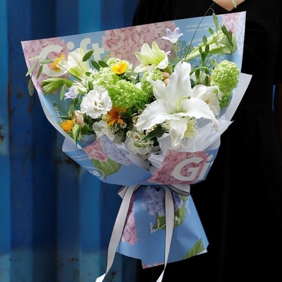 Buen precio La fábrica de empaquetado impresa del regalo de Wrapping Paper For del florista proveyó directamente en línea