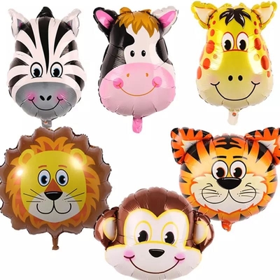Un buen precio. Decoración principal animal del globo de la hoja del helio de la historieta de los impulsos de la hoja en línea