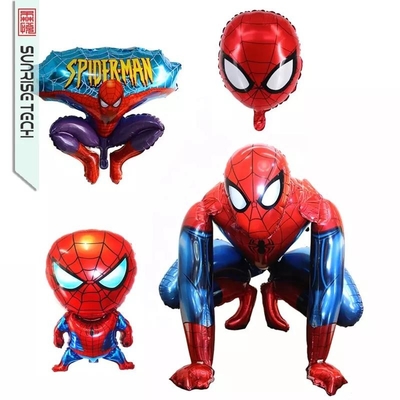 Un buen precio. Globo inflable de la hoja del juguete del helio del hombre araña de la historieta en línea