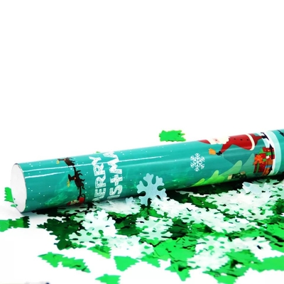 Un buen precio. La boda biodegradable de los tostadores de palomitas de maíz del confeti de la Navidad al por mayor comprimió las fuentes Mini Cylinder Air Party Popper en línea