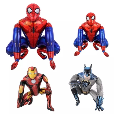 Un buen precio. La nueva Desgin hoja del superhéroe del personaje de dibujos animados de Wholesal hincha 3D el hombre araña gigante Globos para los niños Toy Party Decoration en línea