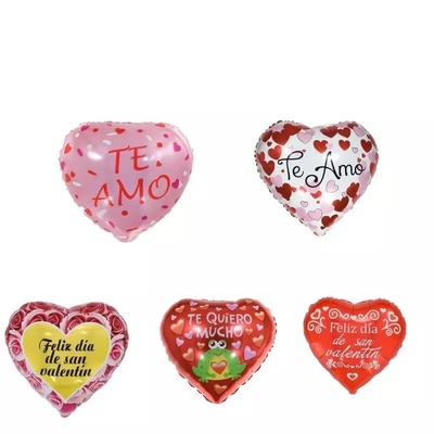 Un buen precio. El nuevo tipo de Wholesal los globos españoles en forma de corazón de la hoja de 18 pulgadas va de fiesta el día de madres del festival de la decoración Ballo en línea