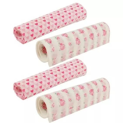 Un buen precio. Logotipo de encargo impermeable rosado de Rolls del papel de regalo de Kraft del papel seda del regalo impreso en línea