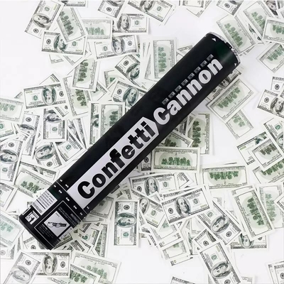 Un buen precio. Cañón de confeti biodegradable de papel moneda dólar Party Poppers en línea