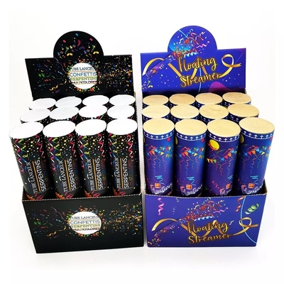 Un buen precio. Tirar a mano papel de aluminio confeti Popper boda cumpleaños fiesta evento celebración en línea