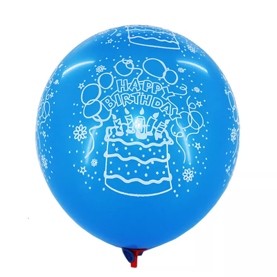 Un buen precio. Globos 12inch del látex del partido del feliz cumpleaños de la forma redonda en línea