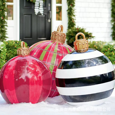 Un buen precio. La bola inflable de la Navidad al aire libre de la decoración llevó el globo luminoso para el patio en línea