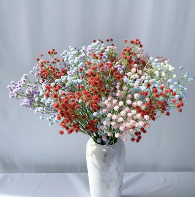 Un buen precio. Babysbreath flores artificiales decorativas decoración de fiesta en casa de boda en línea