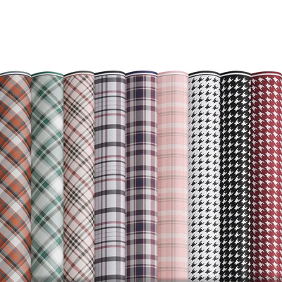 Un buen precio. Papel de envoltura de flores de tweed de estilo británico de 110 g de papel puro en línea