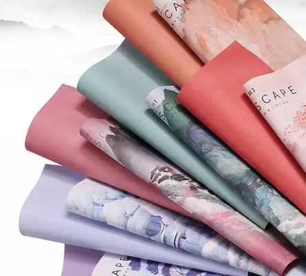 Un buen precio. Papel de arte de estilo chino papel de envoltura de flores 85 g papel reciclable impermeable en línea
