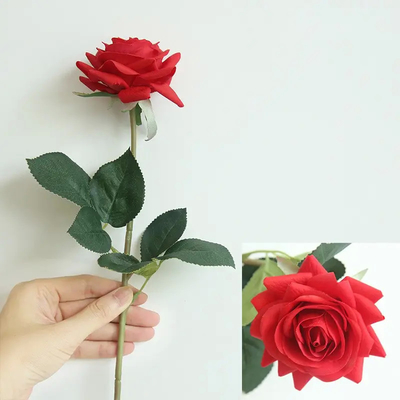 Un buen precio. Flor artificial decorativa para interiores hecha de tejido impermeable en línea