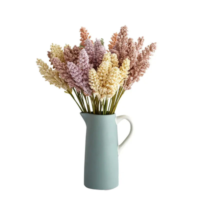 Buen precio Rosa Amarilla Flores artificiales personalizadas para la decoración del hogar en línea