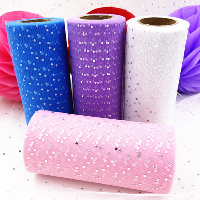 Un buen precio. Patrón Brillante Tejido de Rollo de Organza 100Y Largo Ideal para proyectos artesanales en línea