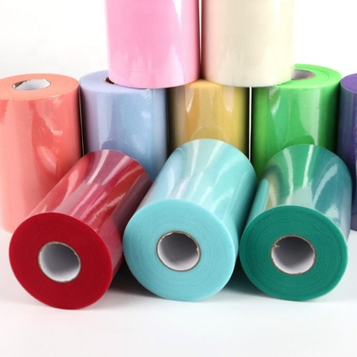 Un buen precio. Instrucciones para el cuidado Lavarse a mano o secar limpio Organza simple Rollos de tulilla para fiesta en línea