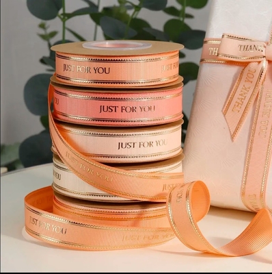 Un buen precio. Estampado en caliente en 3D de alta calidad de grano grueso cinta impresa personalizada en línea