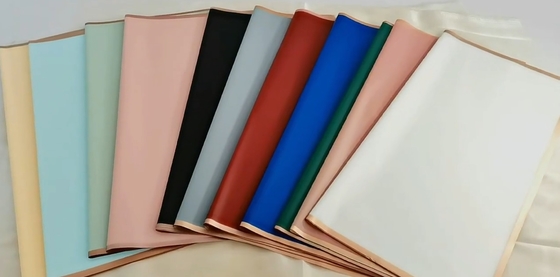 Buen precio Papel de envoltura de ramos de flores de color puro impermeable translúcido de oro en línea