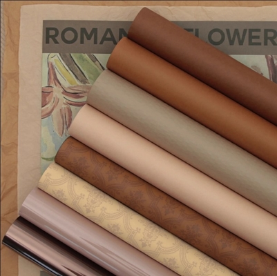 Buen precio Papel de envoltura personalizado de la serie Maillard para floristas en línea