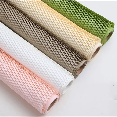 Buen precio Papel de panal de miel impermeable espesado Papel de envoltura de flores Color personalizado disponible en línea