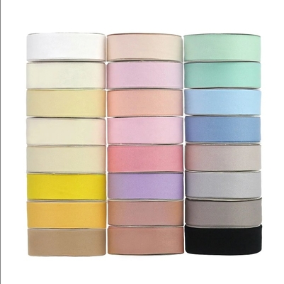 Un buen precio. 24 Color de poliéster de algodón cinta de envoltura de manchas para el regalo de envoltura de cliente de personalización en línea