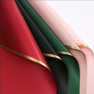 Un buen precio. Papel de envoltura de flores espeso e impermeable para flores frescas de color personalizado multicolor en línea