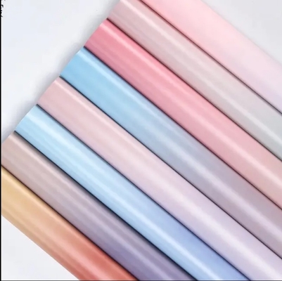 Buen precio Papel de envoltura de flores a prueba de agua de 8 colores para flores frescas de 59X20X2 cm Tamaño del paquete en línea
