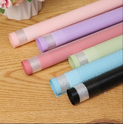 Un buen precio. Papel de envoltura de flores translúcidas con marco de color Papel de flores Florista Materiales de embalaje al por mayor en línea