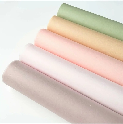 Un buen precio. Biocolor Papel de envoltura de florista reciclable de dos lados para flores frescas de color personalizado en línea