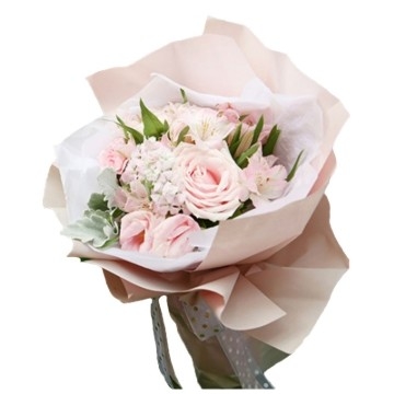Lizhiran ins estilo Xueli papel de envoltura de flores de papel ramo especial del aliento del bebé papel de envoltura del mercado nocturno ramo puesto