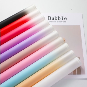 Un buen precio. Gradiente de lizirán Milán papel floral papel chupete papel de envoltura papel mate tienda de flores papel de envoltura de flores mayorista en línea