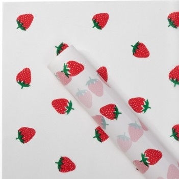 Un buen precio. Papel de envoltura de flores impermeable de fresa mate de borde Papel de envoltura de flores translúcidos Materiales de papel de flores al por mayor en línea