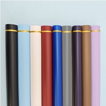 Un buen precio. OPP Papel de flores multicolor Boquete Papel de envoltura para la frontera de Phnom Penh Papel de estilo simple Paquete de regalo de arte de flores en línea