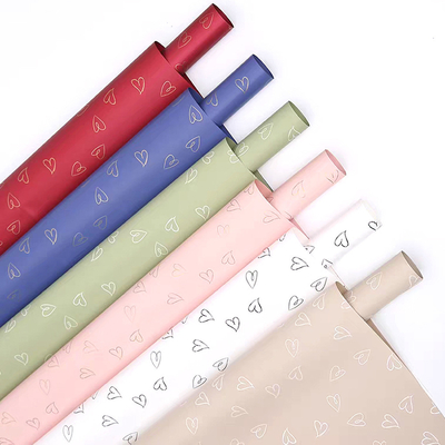 Un buen precio. Papel de embalaje de flores y tiendas en línea
