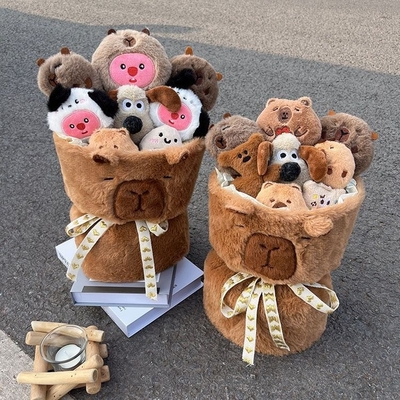 Buen precio Bonita muñeca de peluche de 20x35cm muñeca de dibujos animados gran regalo para novia en el día de San Valentín en línea