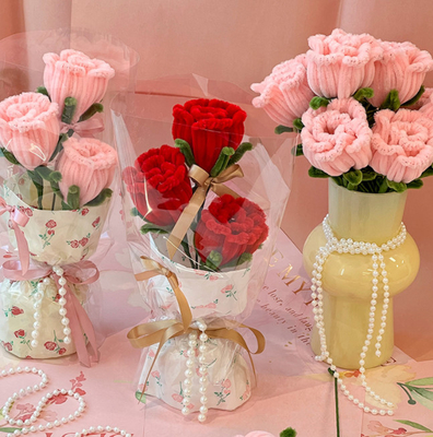 Un buen precio. Nueva Nueva Bang limpiadora de tuberías Bouquet de rosas de belleza artesanal para su hogar en línea