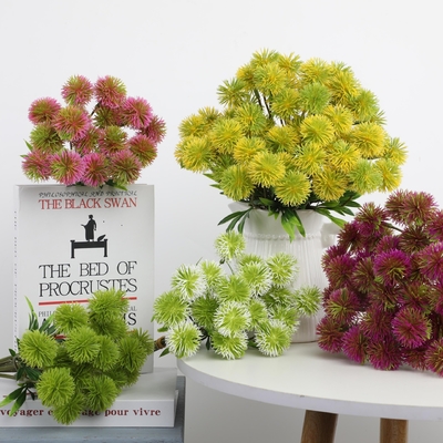 Un buen precio. Bouquet de flores de diente de león artificial 10x27cm tamaño ideal para arreglos florales y decoración del hogar en línea