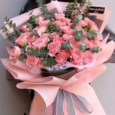 Un buen precio. Papel de envoltura de flores al por mayor, ramos de flores, bolas de burbujas, papel vegetariano decorativo coreano, materiales de embalaje floral impermeables mate y semitransparentes en línea