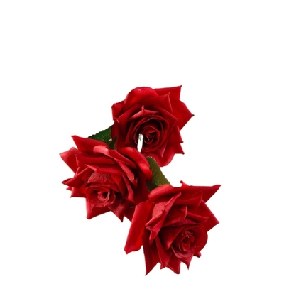 Un buen precio. Bouquet de bodas, decoración del dormitorio del hotel, rosa artificial en línea
